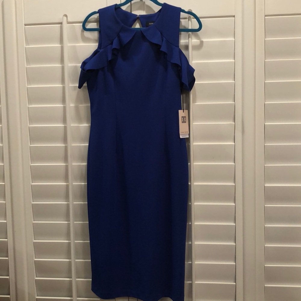 Blue Ivanka Trump Dress